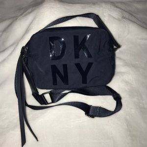 Navy blue DKNY crossbody bag